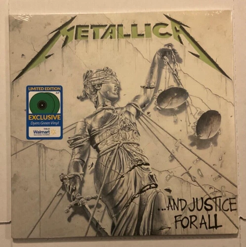 Sealed - Metallica - And Justice For All - Dyers Green 2018 U.S. Reissue 2LP Set
