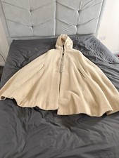 Vintage Bespoke Customised Tailored Handmade Cape Long Coat Cloak Cosplay.