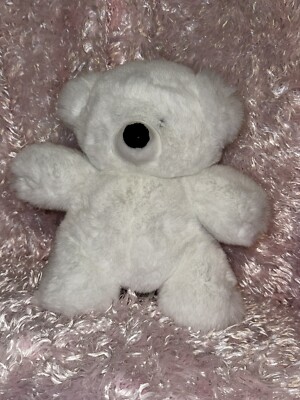 Worlds Softest Plush Snow White Teddy Bear 10 Inch