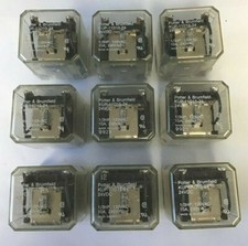 POTTER BRUMFIELD KUP-11D15-24 RELAY 24VDC 10A 240VAC 1/3HP  LOTOF9  