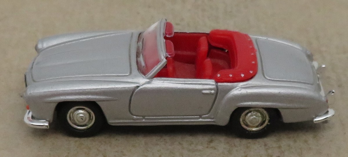 ミニカー Schuco MERCEDES 190SL SCHUCO WELLY COLLECTION MERCEDES-BENZ 190 SL 1955 GRIS METAL HO 1