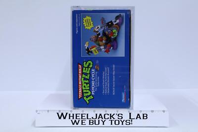 Psycho Cycle CAS GRADED 85+ TMNT 1990 Playmates Vehicle NEW SEALED