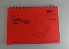 Parts Catalog Vicon Pedal Fertilizer Spreader PS 604 And 1654