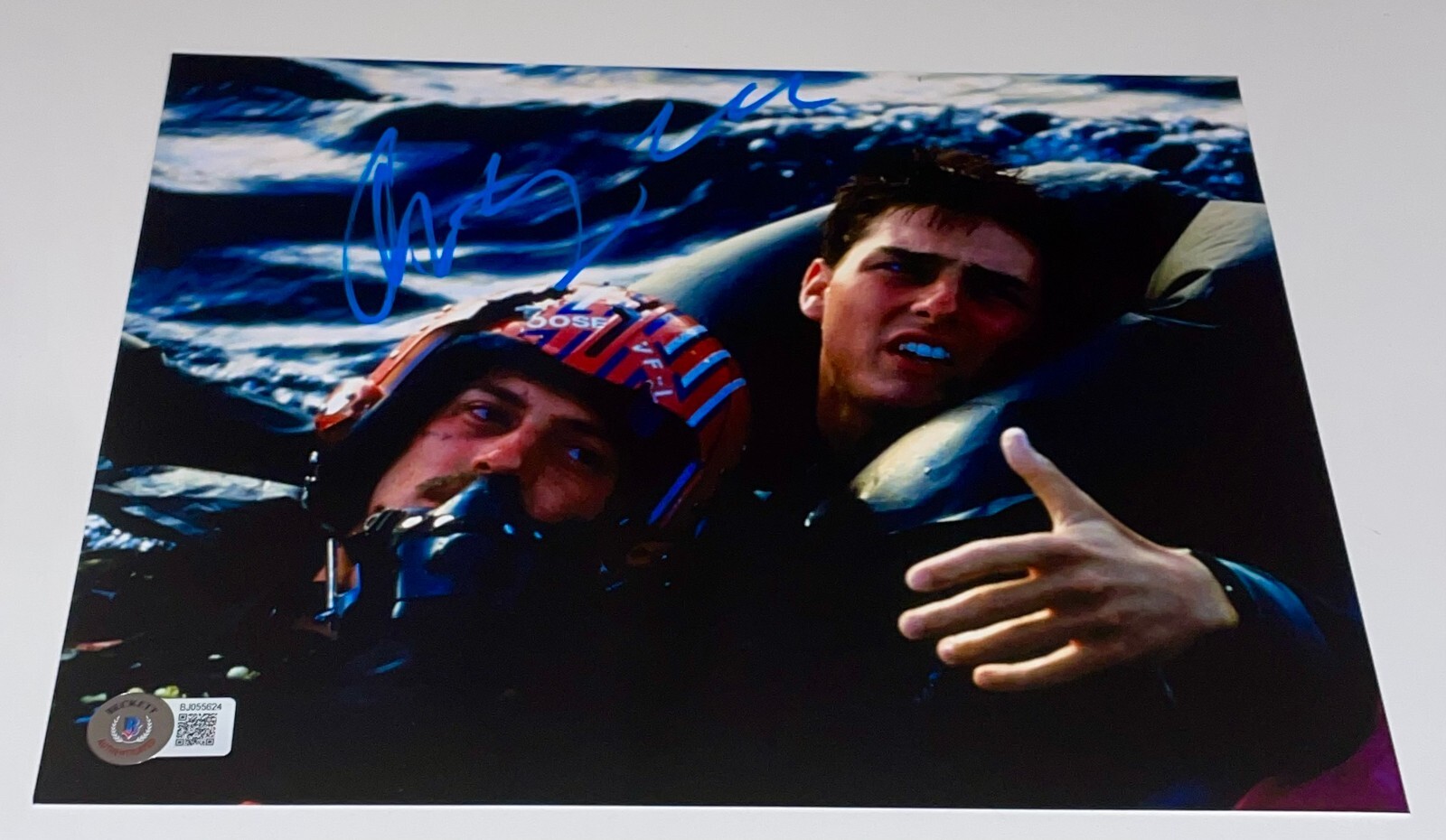 Anthony Edwards Autographed Signed 8x10 Photo Top Gun Goose Maverick Beckett BAS N 