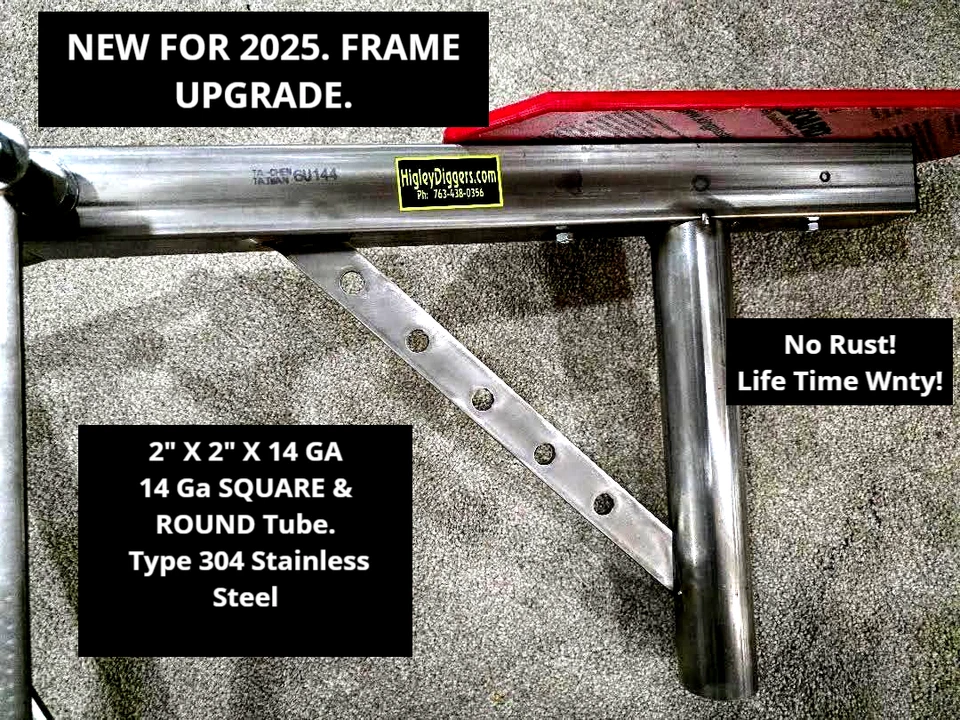 Excavadora excavadora de arena para patio de recreo - Base portátil - Hecha sin óxido de acero inoxidable Foto 3 de 4