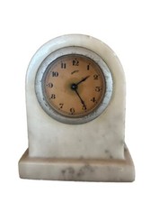 Antico orologio in marmo Comet orologio da tavolo orologio da camino orologio meccanico