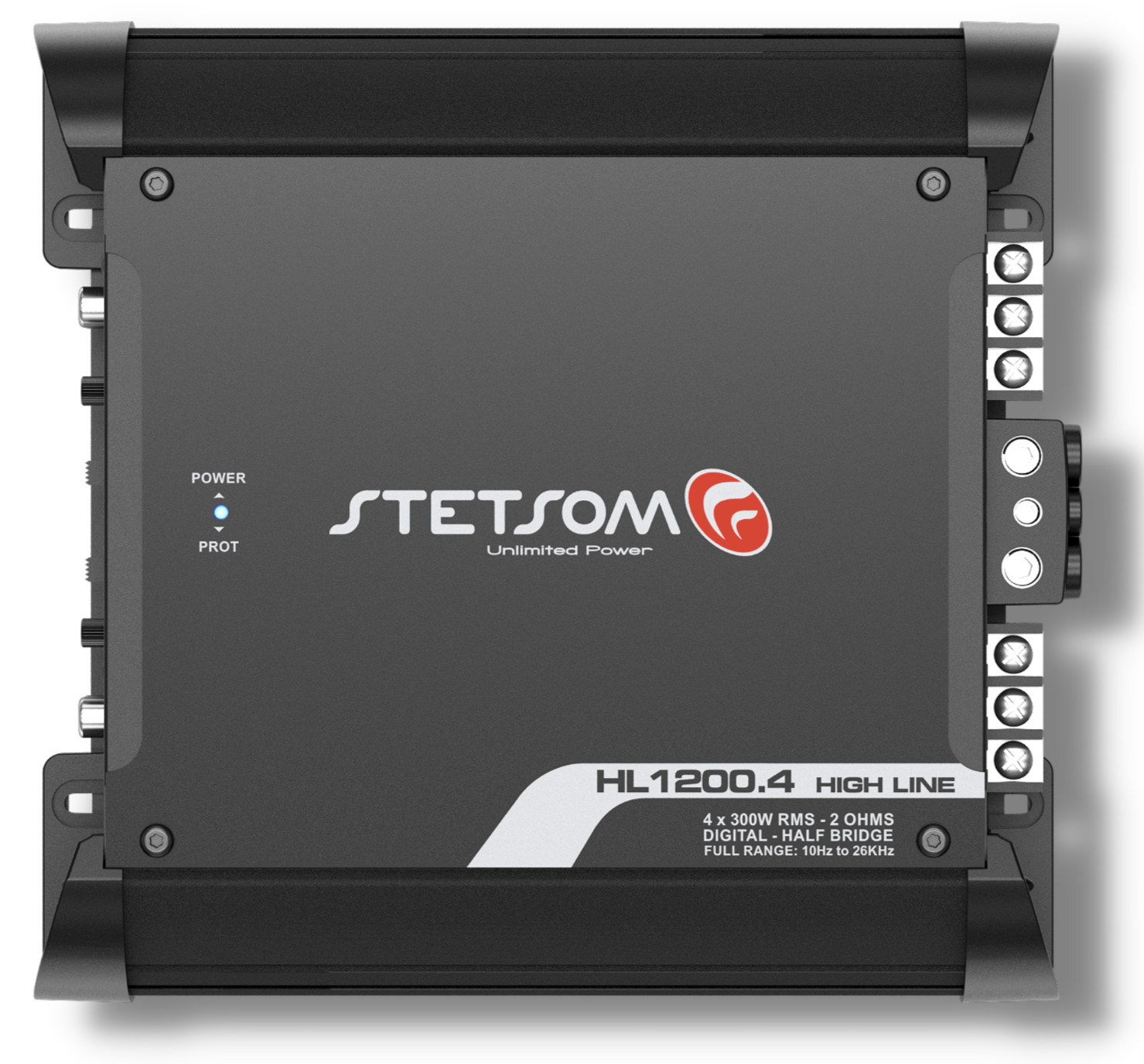 Stetsom HL12004 2-Омный высокочастотный 4-канальный автомобильный усилитель звука HL12004 AMP 34090₽