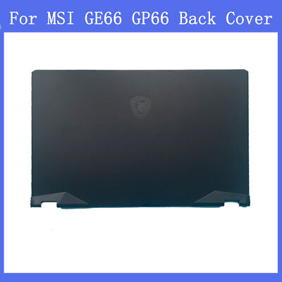 For MSI GP66 Vector Leopard MS-1541 1542 1543 Top Back Cover+ Bezel Hinges Black