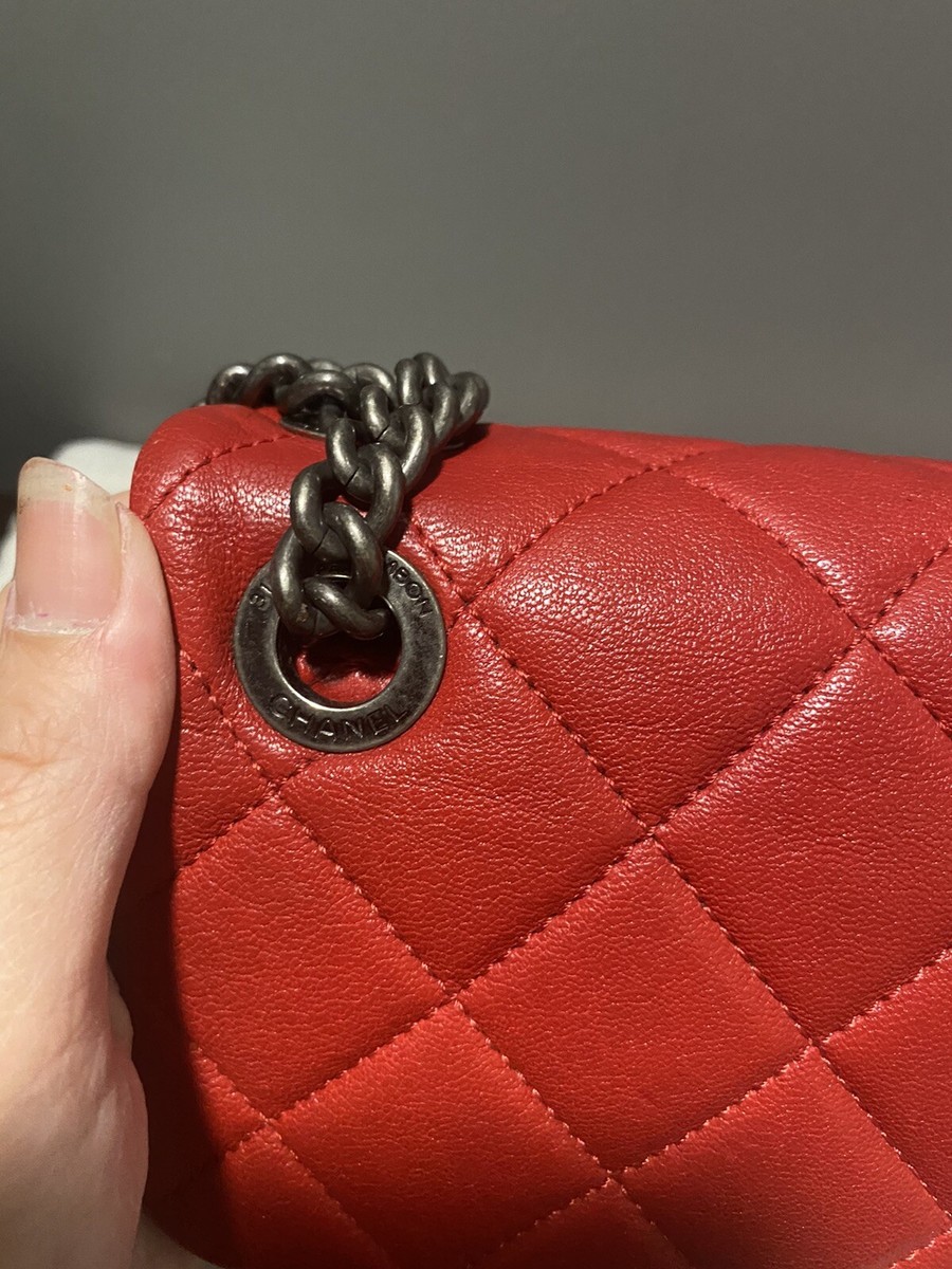 【ヴィンテージ】Rank:A☆Chanel Red Caviar ボストンバック chanel classic double flap bag caviar red | eBay