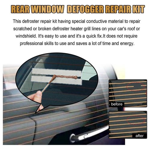 Auto Heckscheibe Defogger Heizung Gitter Linien Reparatur Unsichtbare P4M5neu - Bild 6 von 12