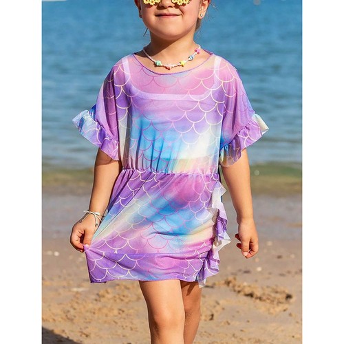 Girl Costume Breathable Dress Comfortable Swimsuit Qucickly-dry Bathing Suit - Picture 6 of 17