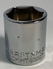 Craftsman  3/4" x 3/8" Dr   Standard Shallow Socket  6 Point  CMMT 43007