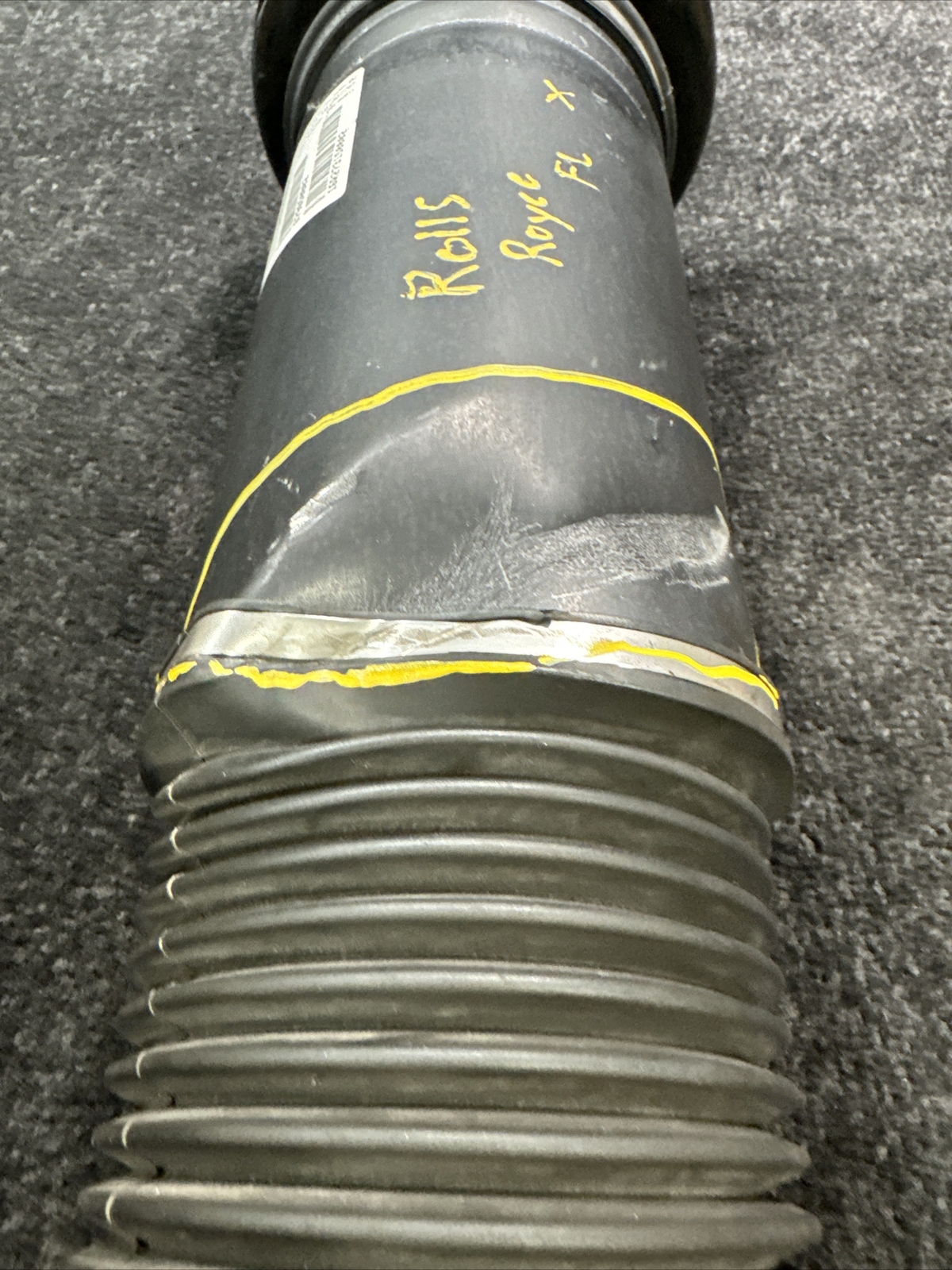 2004 Rolls-Royce Phantom Front Left Air Suspension Shock Absorber (DAMAGED!)