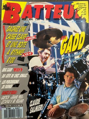 Schlagzeuger Magazin Nr. 18, Steve Gadd, Eric Carr, Claude Salmieri, Pat Ahern