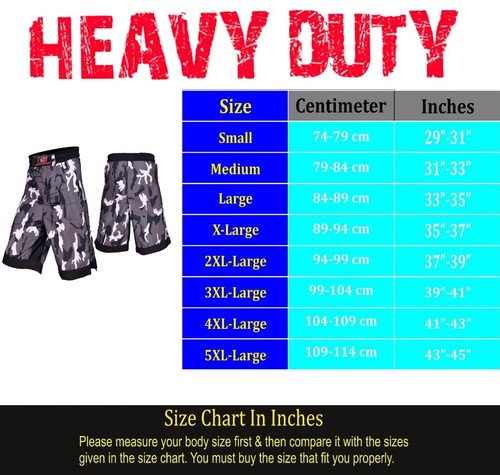 Men's MMA Boxing Shorts - Lightweight, Comfortable & Ideal for BJJ & Martial Art - Picture 69 of 72