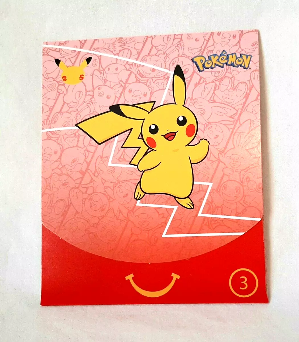 Pokemon TCG 25th Anniversary McDonald's Happy Meal Special Booster