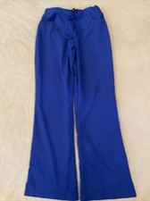 Koi scrub pants small womens royal blue