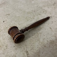 Solid Wood Gavel Hammer Mini Judge Gavel Auction Court Mallet 5  