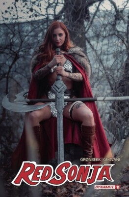 Red Sonja #11 Dynamite 1st Print Cover E 2024 Cosplay Variant