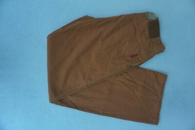 ALBERTO Steve Jeans chino comfort fit Hose Gr.46 ca. W32 L32 dünn orange NEU.