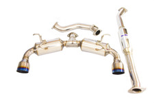 Invidia N2 Cat Back Exhaust Ti Tips fits Subaru BRZ/Toyota FT86 HS12SST7N21GT