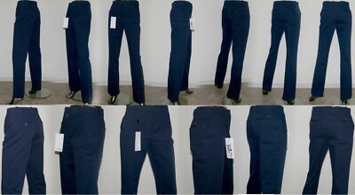 Lacoste Classic HF 2649 166 Leinen Jeans Hose Pantolon Regular 36 bis 44 Navy