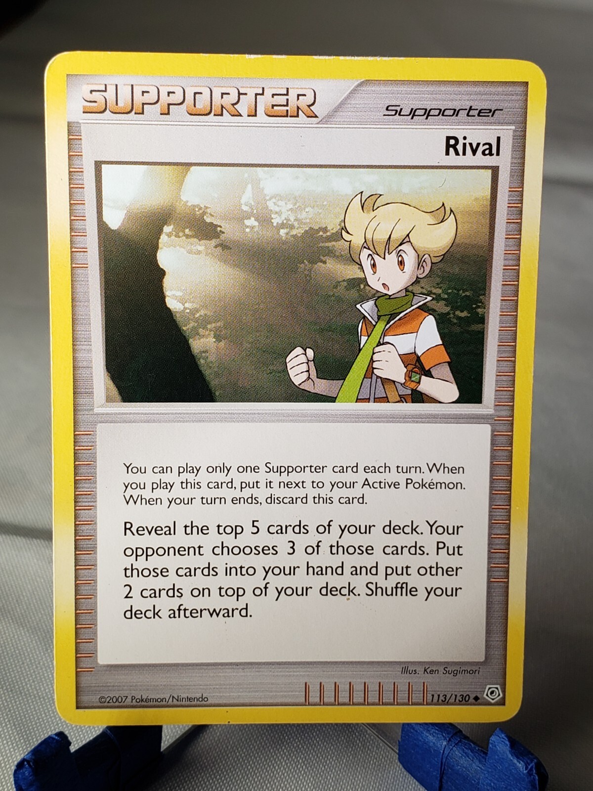 Rival 113/130 Diamond & Pearl 2007 Pokemon Card