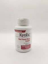 Kyolic / Wakunaga Red Yeast Rice plus CoQ 10 75 CAP - New Sealed 