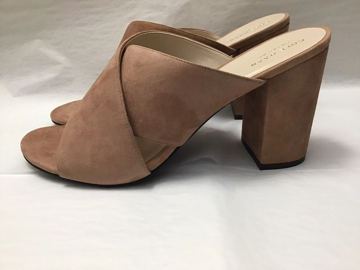 New Cole Haan Gabby Sandal Size 11 B Mocha Mousse W08718 Slip On
