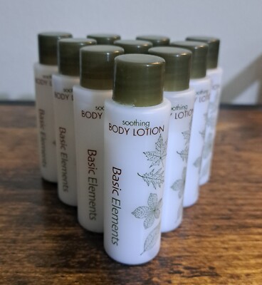Basic Elements Soothing Body Lotion, 10 packTravel Size, 1.0 fl oz
