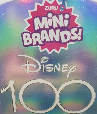 Mini Brands Disney 100 Platinum Limited Edition Figure ''You Pick'' New Open Box