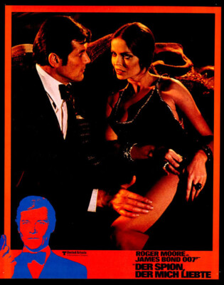 James Bond 007 - Der Spion, der mich liebte ORIGINAL Aushangfoto Roger Moore