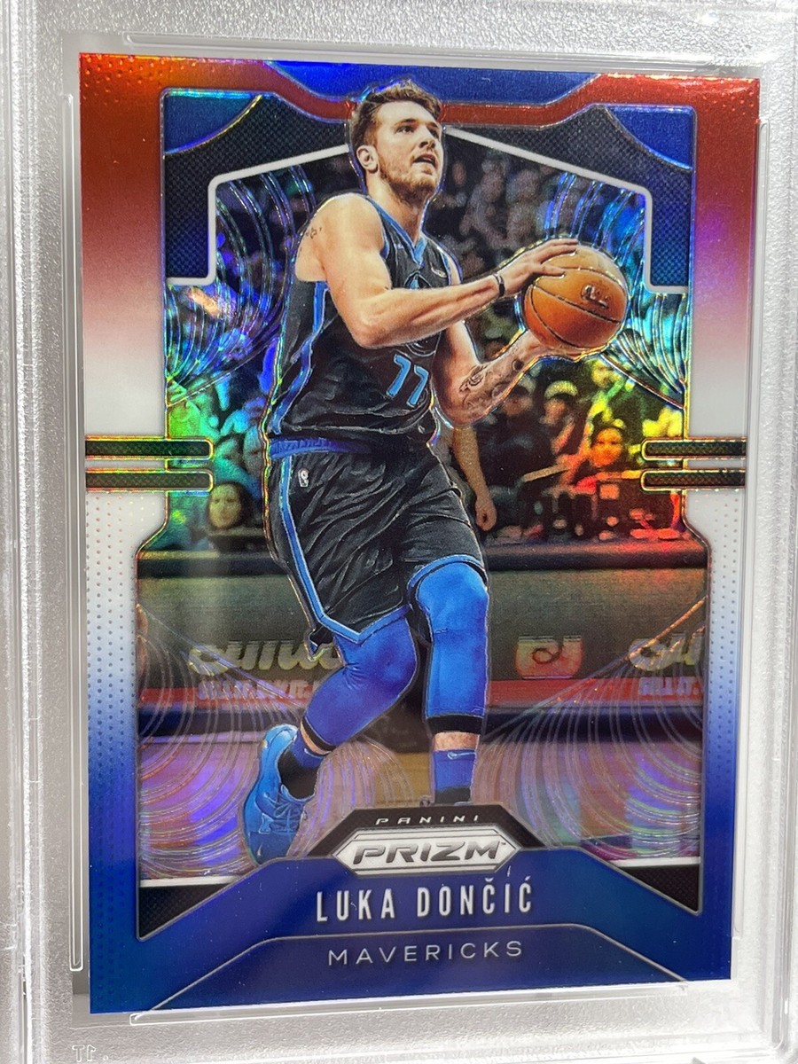 2019 Prizm Luka Doncic PSA 9 #75 Red White Blue Investment