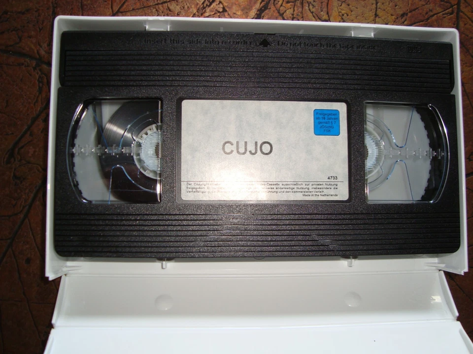 !!! CUJO - STEPHAN KING - VHS-KASSETTE - ORIGINAL !!! - Bild 3 von 4