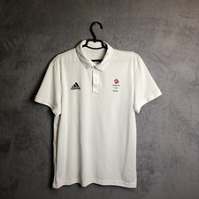 Great Britain Jersey Olympic Games Polo Shirt Adidas Rio 2016 Woman M
