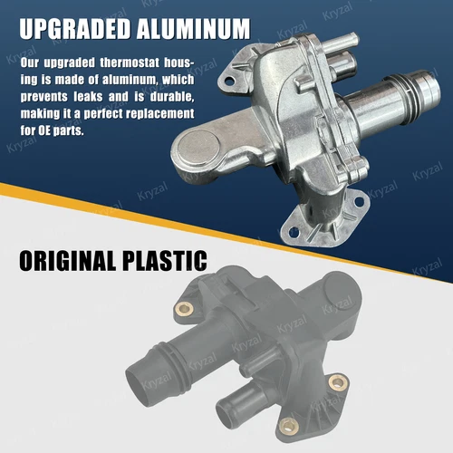 Aluminum Thermostat Housing for Ford Territory SZ SUV 2.7 V6 2011-2016 276DT 4x4 - Picture 2 of 18