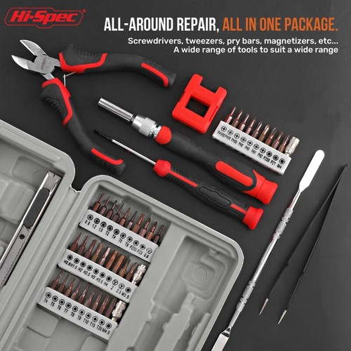Hi-Spec 75PCS Precision Set Hand Tool Combination Sets Car Repair Mechanical - Picture 3 of 12