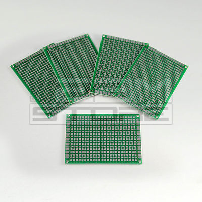 Basetta Millefori Scheda Tecnica Basetta Millefori In Vetronite 5x7 Cm - Ramata Monofaccia Per Circuiti PCB Scheda Elettronica Prototyping - Foto 3