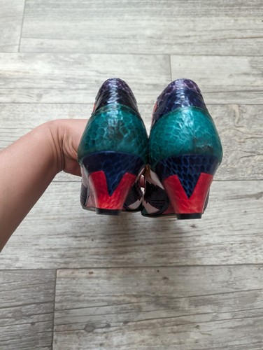 J. Renee Vintage Espadrille Colorful Wedges - Picture 5 of 6
