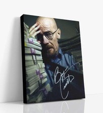 Bryan Cranston - Breaking Bad - Walter White Autograph Canvas