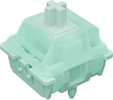 Gateron Mint Green Linear Keyboard Switches 5 Pin Pre Lubed 22mm Dual 108PCS