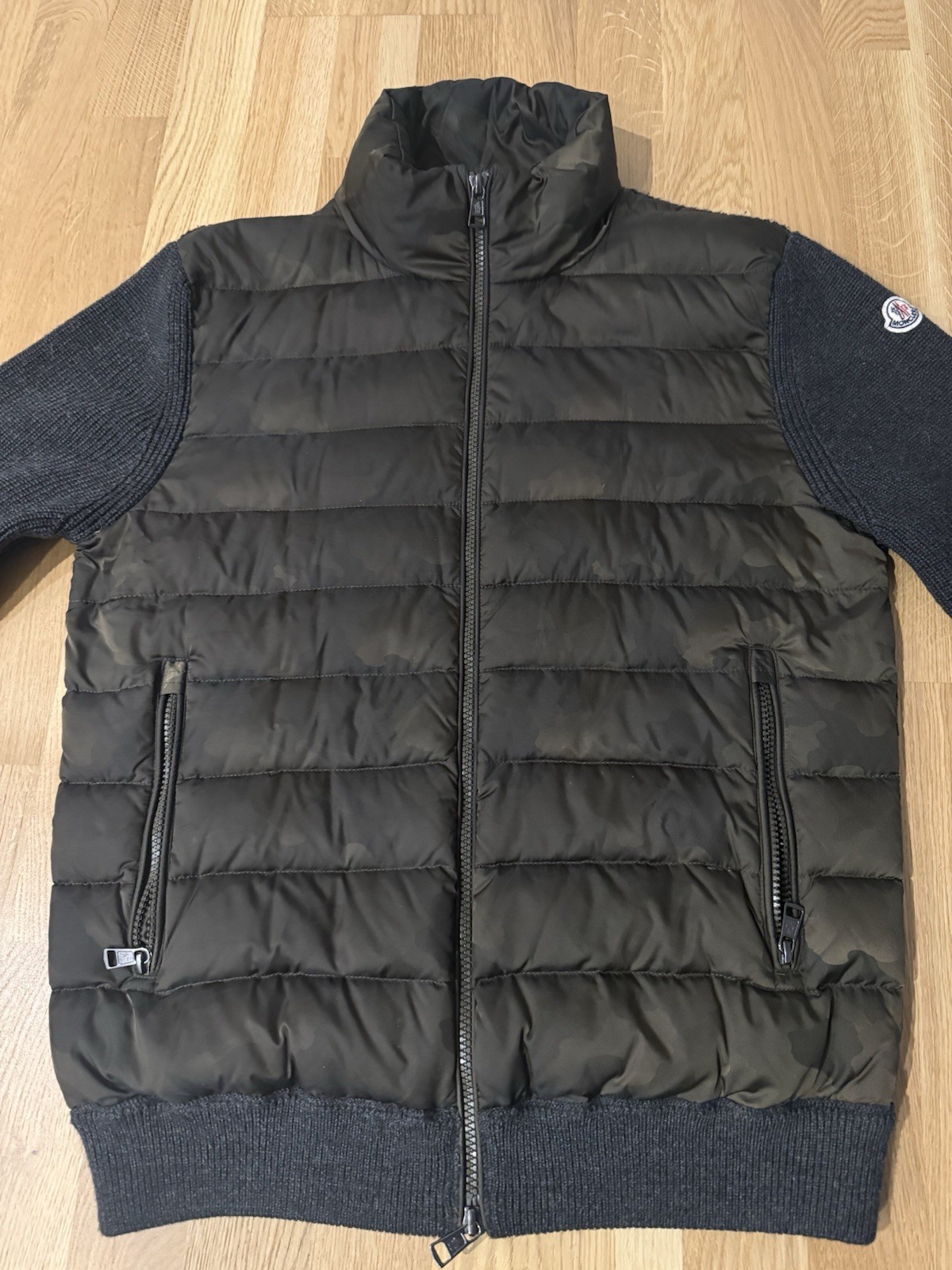 Authentic Moncler Magniole Tricot Camo Cardigan Jacket - Rare Asia Exclusive image 2