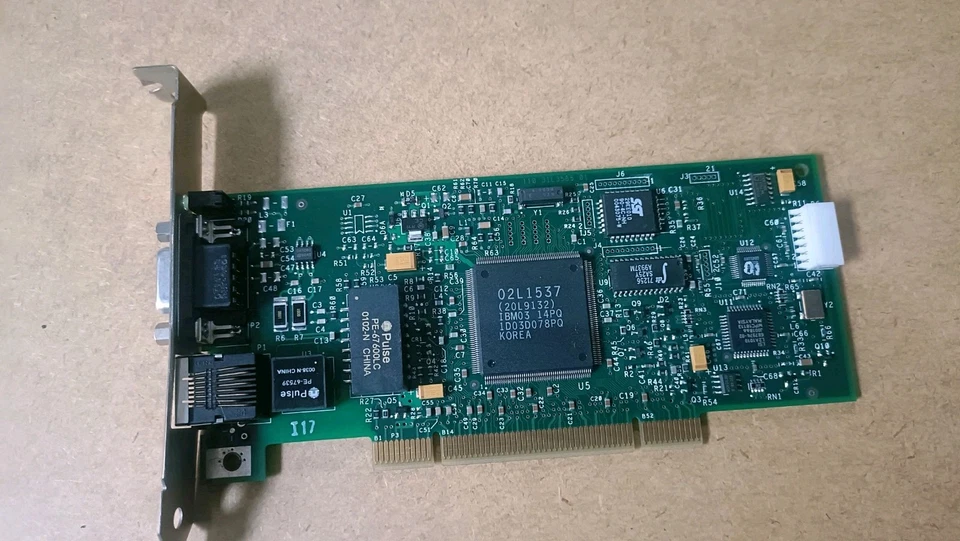 07P2809 34L0701 30L6208 30L6817 IBM BELKIN 16/4 TOKEN-RING PCI ADAPTER 2 WITH W - Immagine 2 di 3