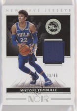 2019-20 Panini Noir New Wave Jerseys 33/99 Matisse Thybulle #NW-MTH 6fs