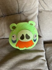 Angry Birds Plush Grandpa Mustache Green Pig 2010
