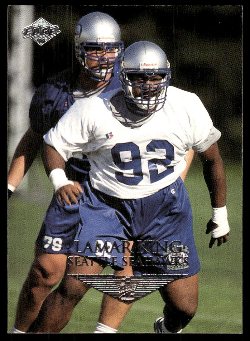 Lamar King 1999 Collector's Edge First Place #193 Seahawks NFL READ FREE SHIP