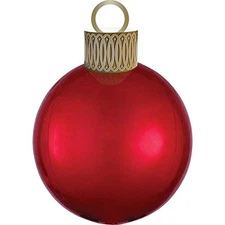 Anagram 20" Red Orbz Ornament Kit Foil Balloon