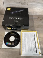Nikon Coolpix S51 Box Accessories Disc Manual Only NO CAMERA