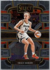 2024 Panini Select WNBA Concourse Grace Berger Card #50 Fever