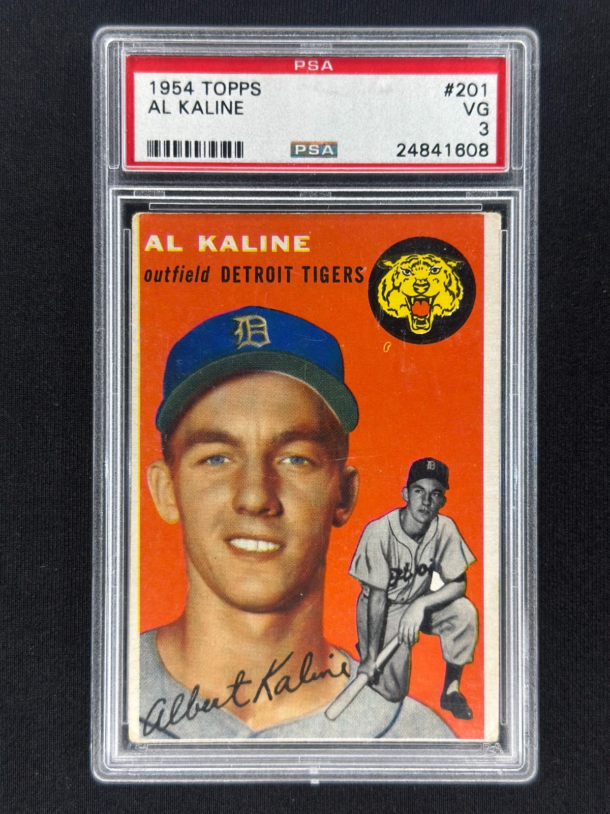 Al Kaline 1954 Topps Rookie #201 PSA 3 VG Tigers HOF